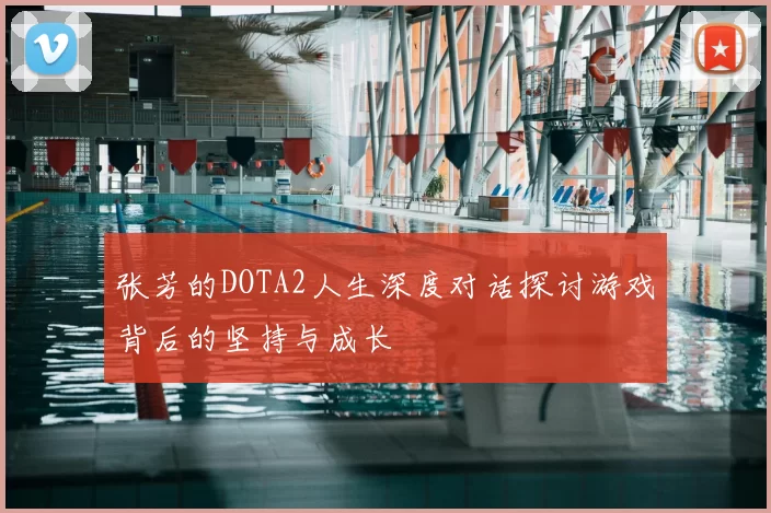 张芳的DOTA2人生深度对话探讨游戏背后的坚持与成长