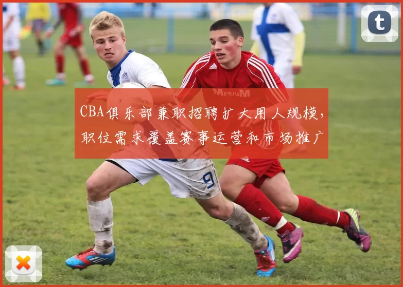 CBA俱乐部兼职招聘扩大用人规模,职位需求覆盖赛事运营和市场推广